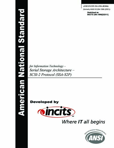 Standards PDF Cover Page